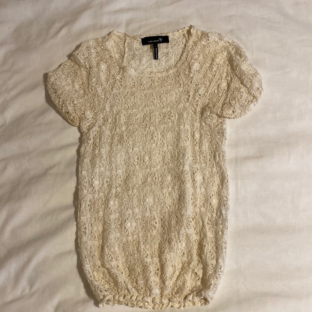 Isabel Marant crochet t-shirt S